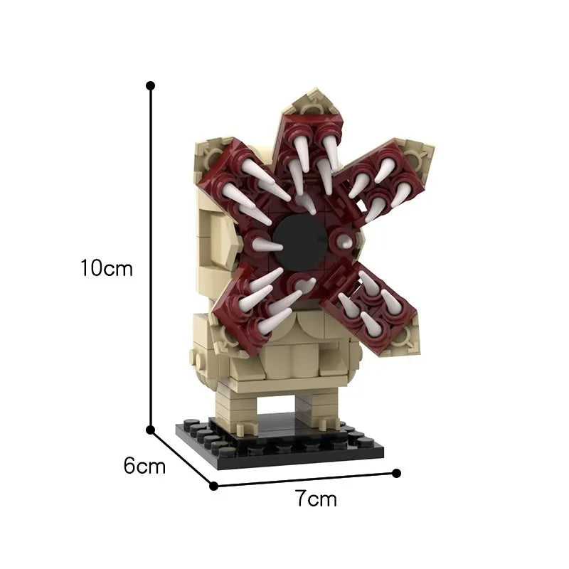 Stranger Things Demogorgon Building Blocks | Monster Figure DIY Brick Toy Gift